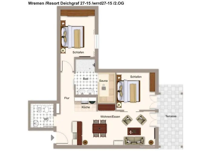 Deichgraf Deichgraf 27-15 公寓 *